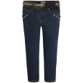 Spodnie dziewczęce MAYORAL (3526) ciemny jeans