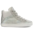 Buty dziewczęce GEOX J82D5H szare nakrapiane