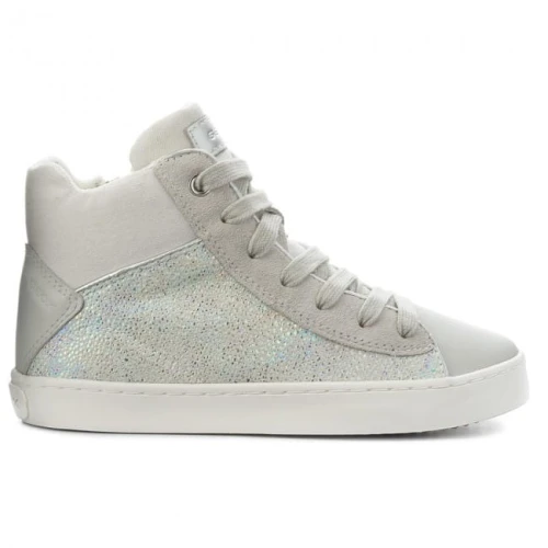 Buty dziewczęce GEOX J82D5H szare nakrapiane