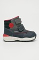 Buty chłopięce GEOX B841GA granatowo-czerwone na rzep