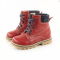 Buty chłopięce EMEL E2552-10 czerwone trapery