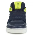 Buty chłopięce GEOX J927QB granatowo-limonkowe
