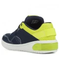 Buty chłopięce GEOX J927QB granatowo-limonkowe