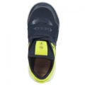 Buty chłopięce GEOX J927QB granatowo-limonkowe