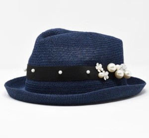 Kapelusz dziewczęcy iDo 4.W968.00 granatowy