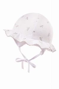 Kapelusz dziewczęcy JAMIKS MIDAWA biało-szary