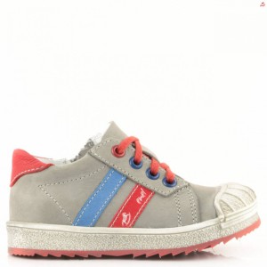 Buty chłopięce EMEL E2627A-16 szare