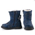 Buty dziewczęce EMEL E2443C-1 zimowe granatowe