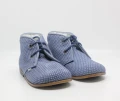 Buty dziewczęce EMEL E2361-3 niebieskie w kropeczki