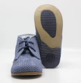 Buty dziewczęce EMEL E2361-3 niebieskie w kropeczki