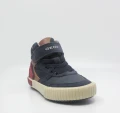 Buty chłopięce GEOX J942CH granat-czerwony