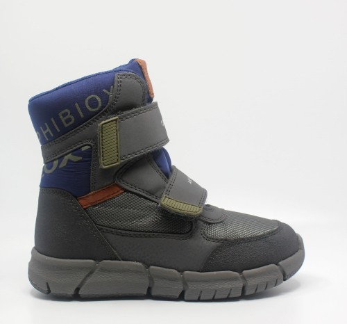Buty chłopięce GEOX J949XB szary-niebieski