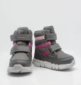 Buty dziewczęce GEOX B943QA róż-szary