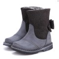 Buty dziewczęce EMEL E2443B-1 zimowe grafitowe