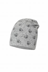 Czapka chłopięca BROEL EDOARDO szary-czarny