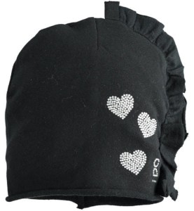 Czapka dziewczęca iDo 4.K178.71 czarna