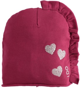 Czapka dziewczęca iDo 4.K178.71 ciemny róż