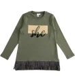 Bluzka dziewczęca iDO 4.K937/00 khaki