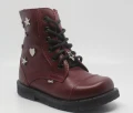 Buty dziewczęce EMEL E2603-3 bordowe