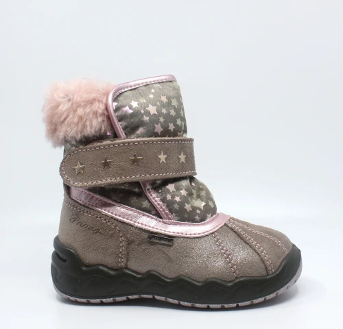 Buty dziewczęce PRIMIGI 2378600 zimowe szaro-różowe