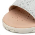 Sandały dziewczęce GEOX J028ZA srebrne