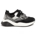 Buty dziewczęce GEOX J029TC czarne/wzór