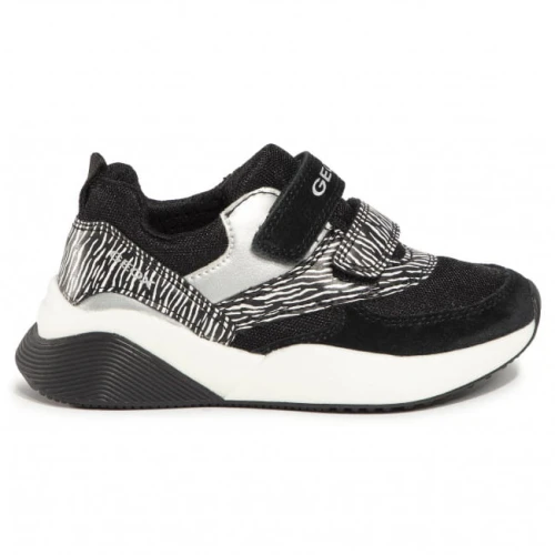Buty dziewczęce GEOX J029TC czarne/wzór