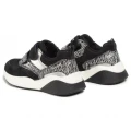 Buty dziewczęce GEOX J029TC czarne/wzór