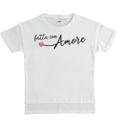 Bluzka dziewczęca iDO J855/00 biała