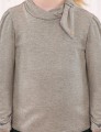 Sweter dziewczęcy ABEL&LULA 5604 srebrny