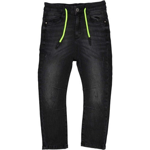 Spodnie chłopięce TRYBEYOND 999.92990 czarny jeans
