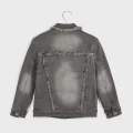 Kurtka dziewczęca MAYORAL 7406 szara/jeans