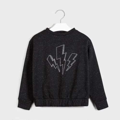 Bluza dziewczęca MAYORAL 7401 czarna