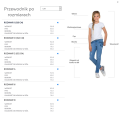 Spodnie dziewczęce MAYORAL 6545 jeansowe
