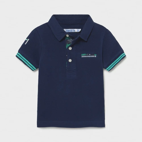 Polo chłopięce MAYORAL 1108 granatowe