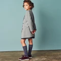 Płaszczyk dziewczęcy MINIMI 62/18 szary