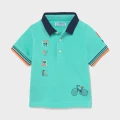 Polo chłopięce MAYORAL 1109 miętowe