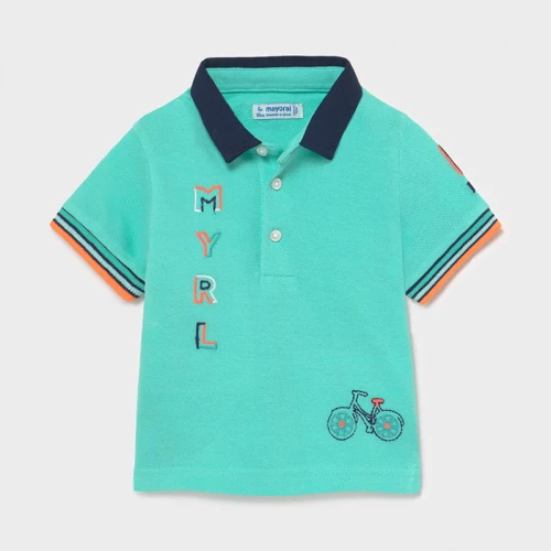 Polo chłopięce MAYORAL 1109 miętowe