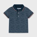 Polo chłopięce MAYORAL 1105 granat/wzór
