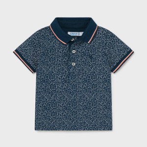 Polo chłopięce MAYORAL 1105 granat/wzór