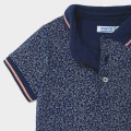 Polo chłopięce MAYORAL 1105 granat/wzór
