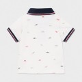 Polo chlopięce MAYORAL 1105 śmietanka/wzór
