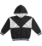 Bluza dziewczęca IDO 4.2480/00 czarna/srebrna