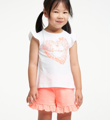 Komplet dziewczęcy IDO 4.2766/00 biały