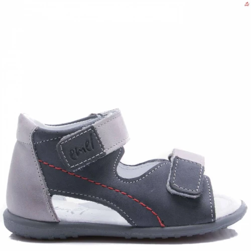 Sandały chłopięce EMEL E2435-5 szare