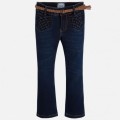 Spodnie dziewczęce MAYORAL 4554 ciemny jeans