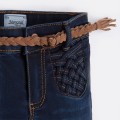 Spodnie dziewczęce MAYORAL 4554 ciemny jeans