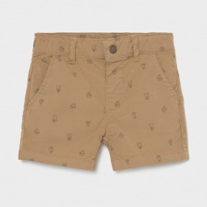 Bermudy chłopięce MAYORAL 1247 karmelowe