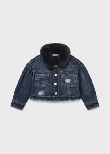 Kurtka dziewczęca MAYORAL 2431 ciemny jeans