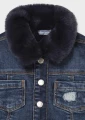 Kurtka dziewczęca MAYORAL 2431 ciemny jeans